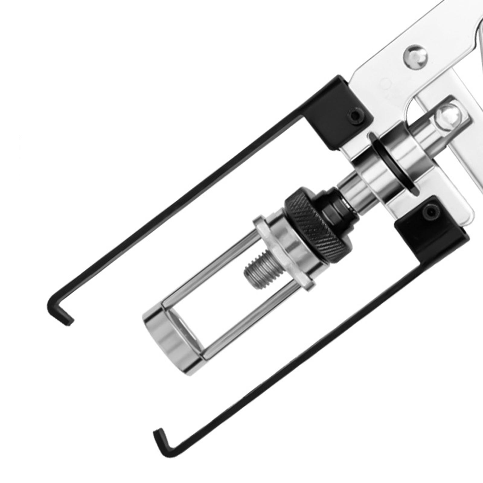 Valve Spring Compressor - Einstellbarer Druckventil-Öldichtungs-Entferner mit Griff, Motorreparatur-Federspanner-Werkzeug für